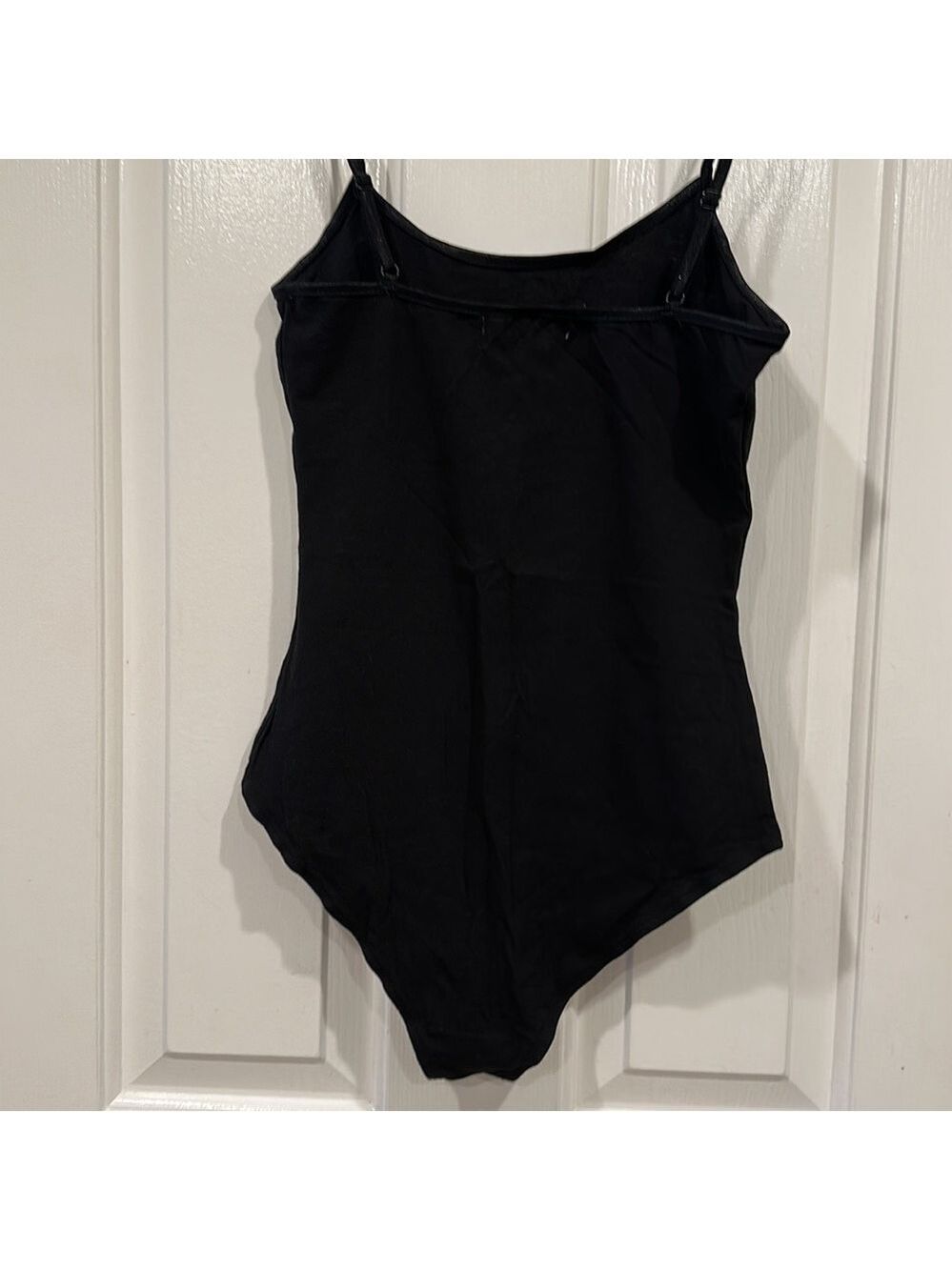Adjustable Tank Bodysuit Black NEW - Picture 5 of 7